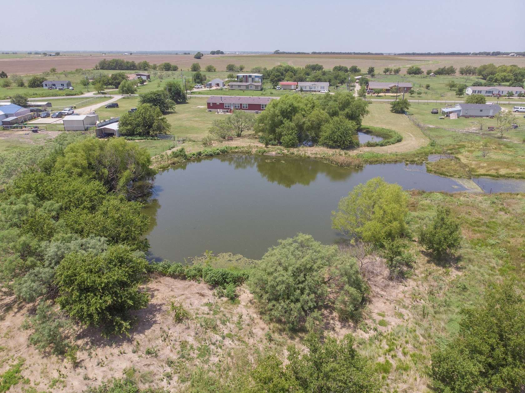 4 Acres of Land with Home for Sale in Pilot Point, Texas
