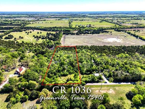 3 Acres of Residential Land for Sale in Greenville, Texas