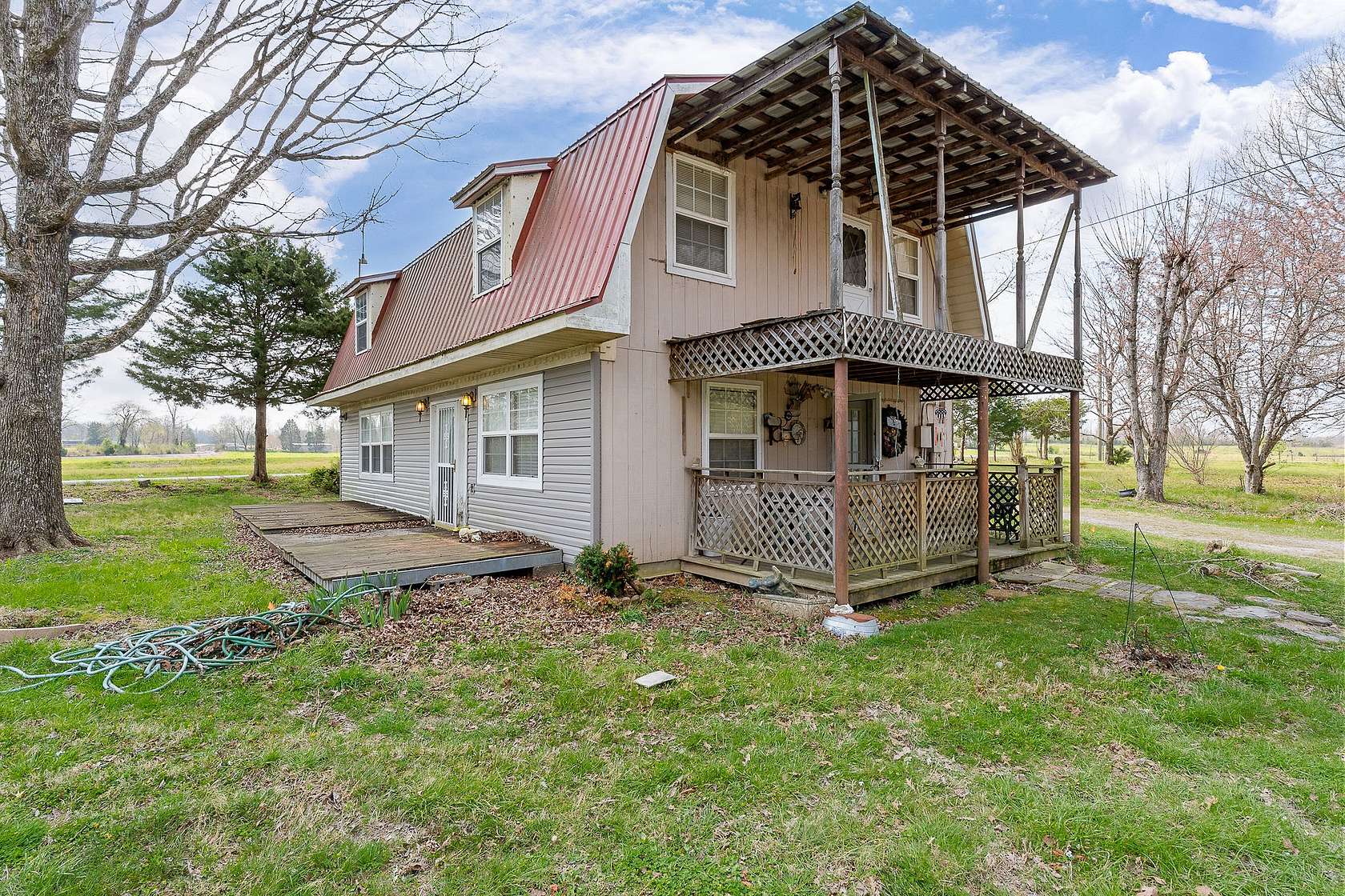 3.5 Acres of Land with Home for Sale in Silver Point, Tennessee