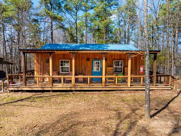 40 Acres of Recreational Land with Home for Sale in Fox, Arkansas