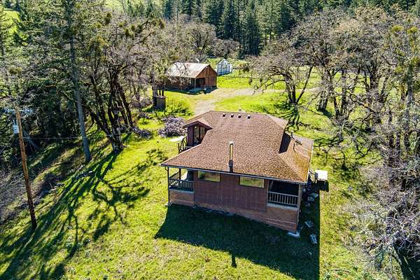 40 Acres of Land with Home for Sale in Bridgeville, California