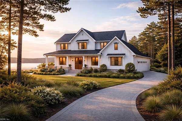 6.89 Acres of Land with Home for Sale in Hampton, Virginia