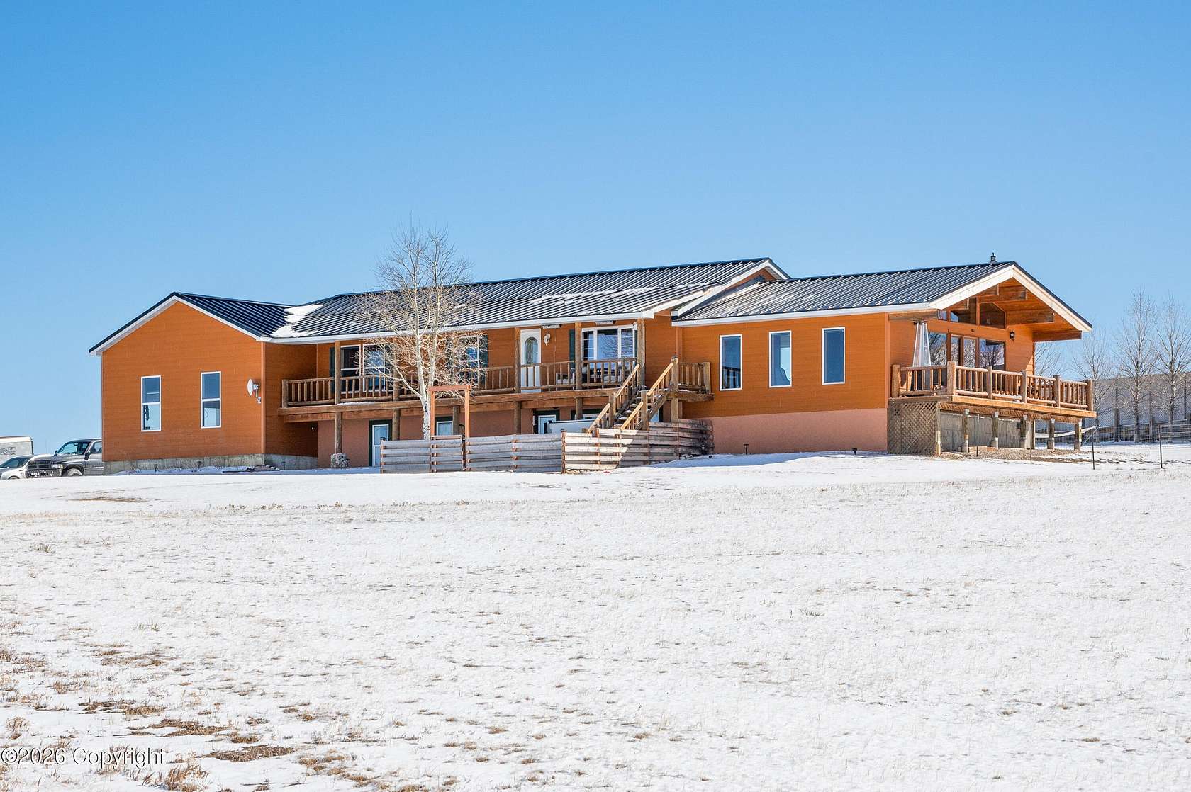 6 Acres of Land with Home for Sale in Buffalo, Wyoming