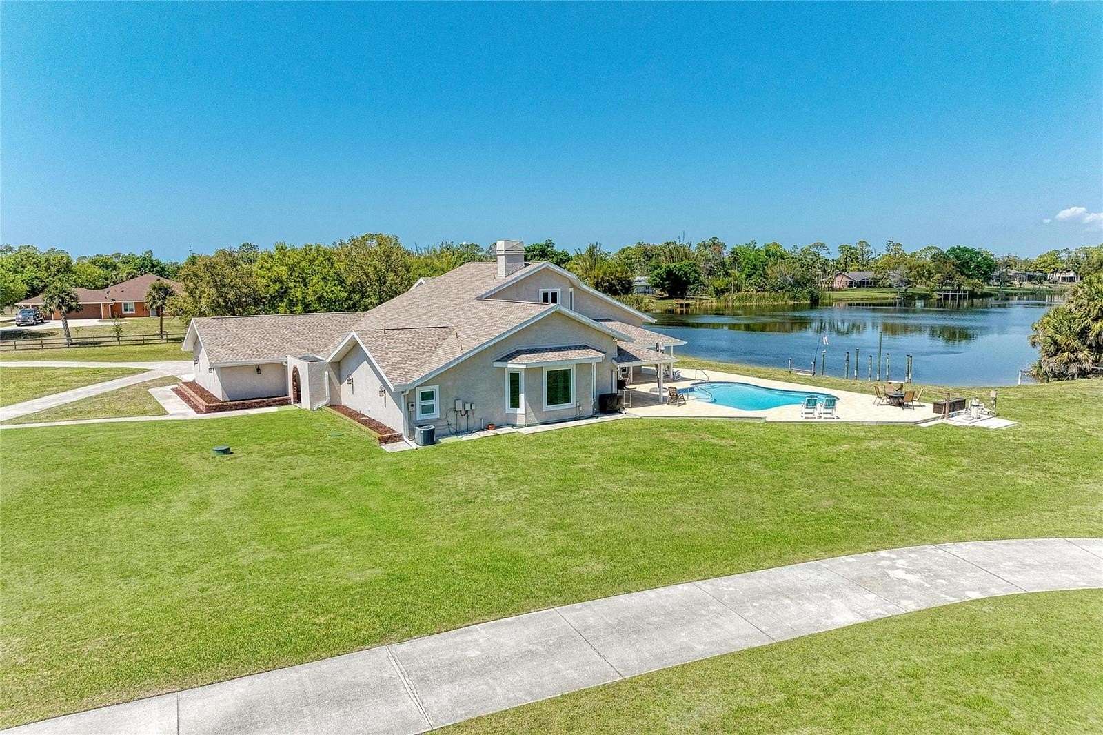 5.62 Acres of Land with Home for Sale in Englewood, Florida