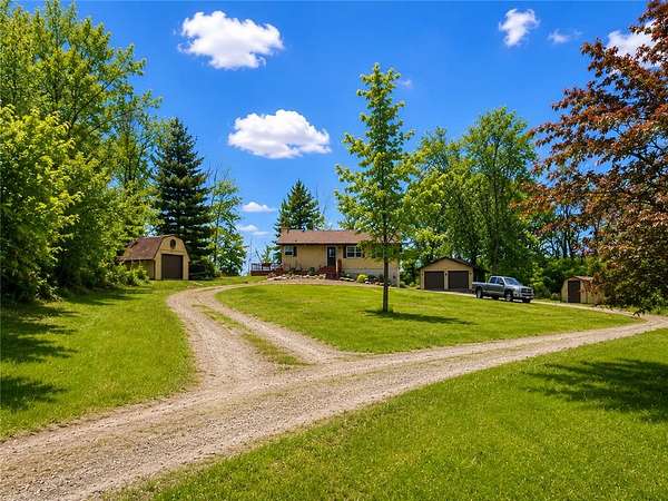 5 Acres of Land with Home for Sale in Isanti, Minnesota