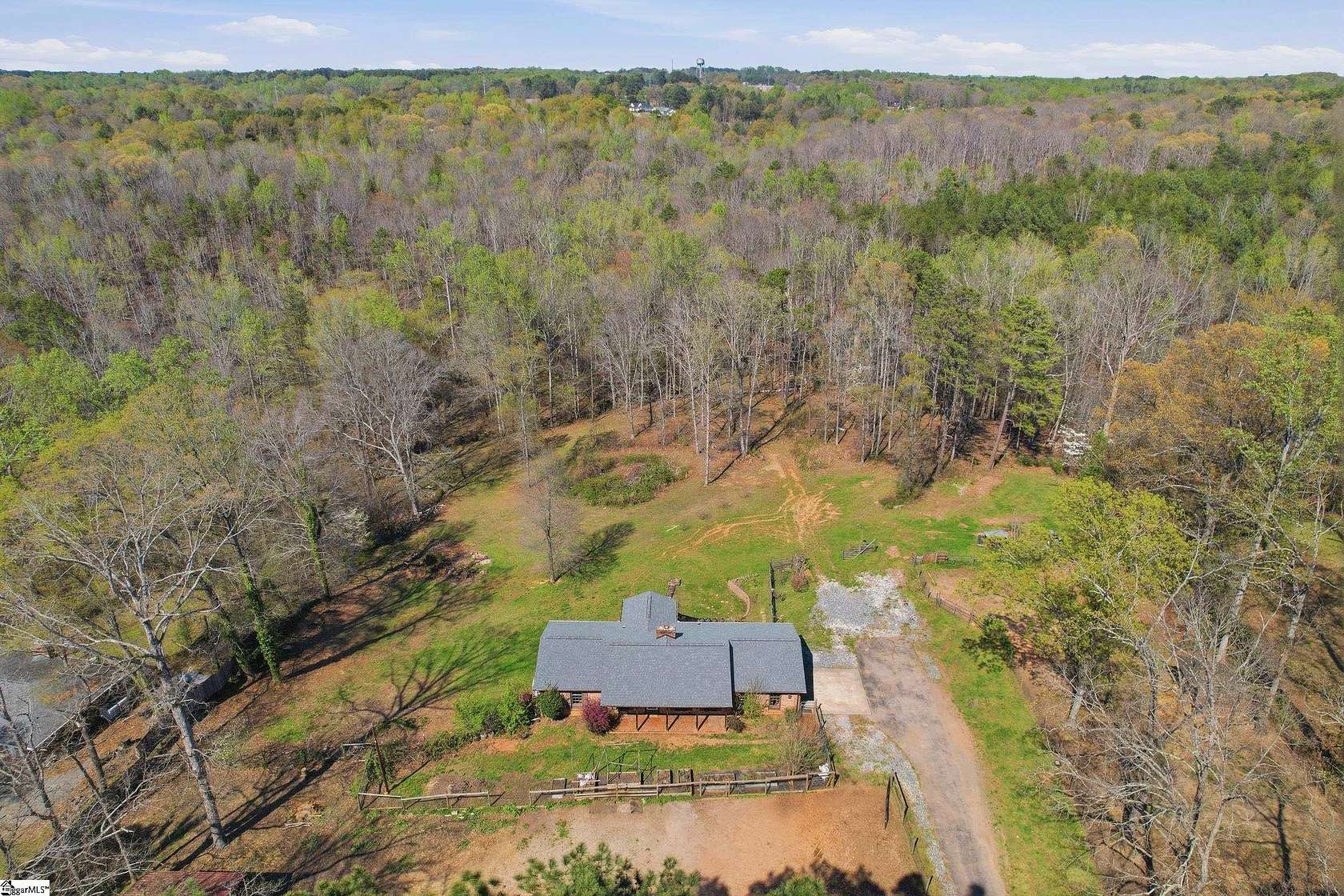 3.3 Acres of Land with Home for Sale in Cowpens, South Carolina