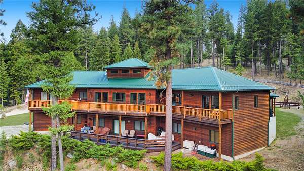 5 Acres of Land with Home for Sale in Darby, Montana