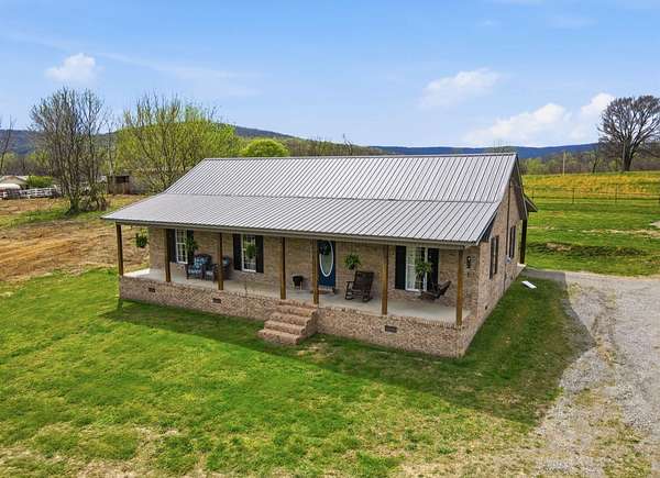 9.73 Acres of Land with Home for Sale in Huntland, Tennessee