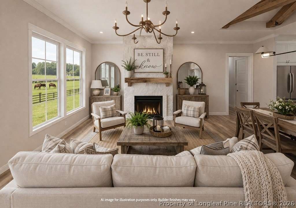 10 Acres of Land with Home for Sale in Red Springs, North Carolina