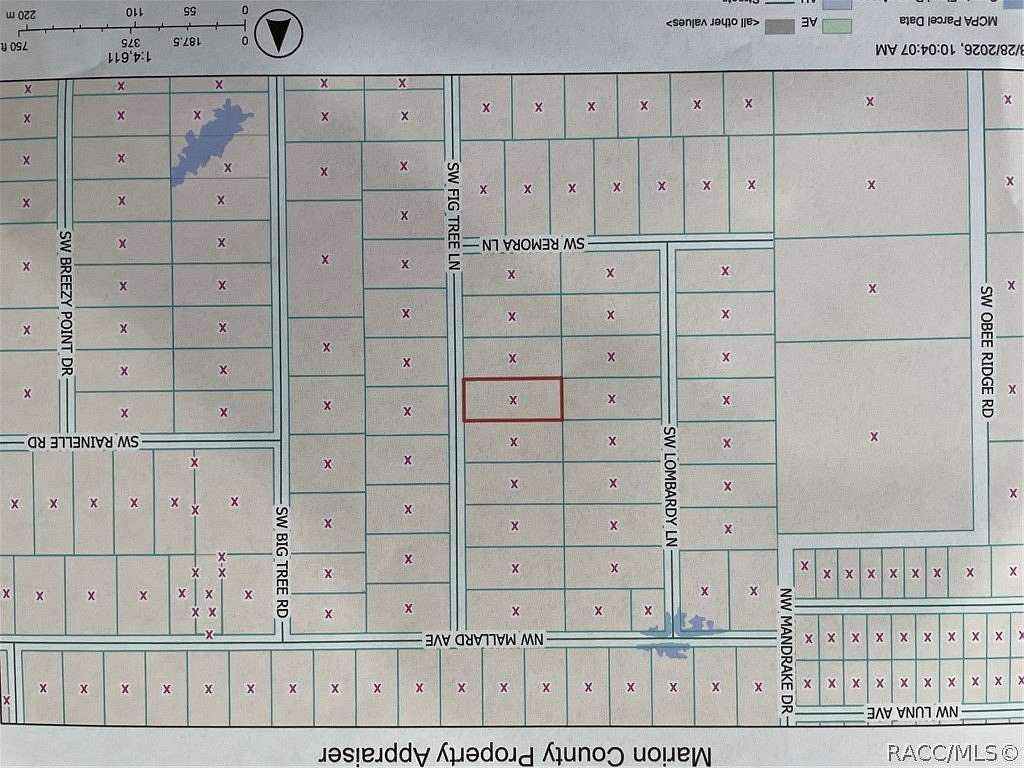 0.99 Acres of Residential Land for Sale in Dunnellon, Florida