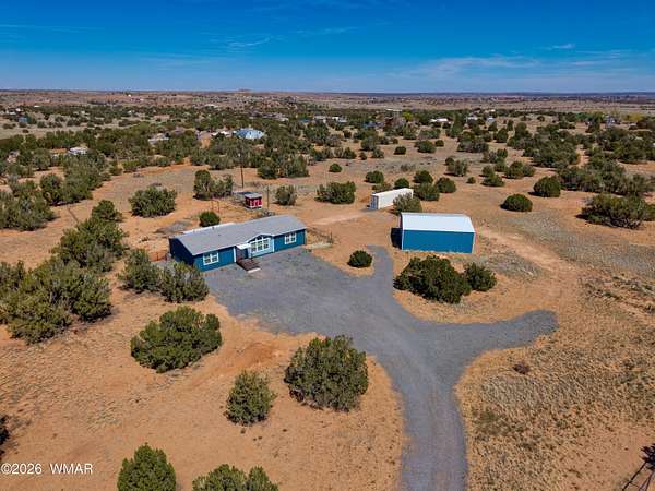 5 Acres of Land with Home for Sale in Snowflake, Arizona