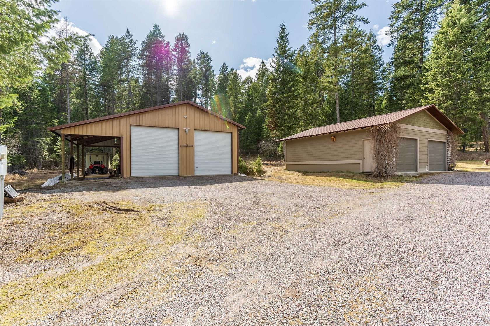 5 Acres of Land with Home for Sale in Whitefish, Montana