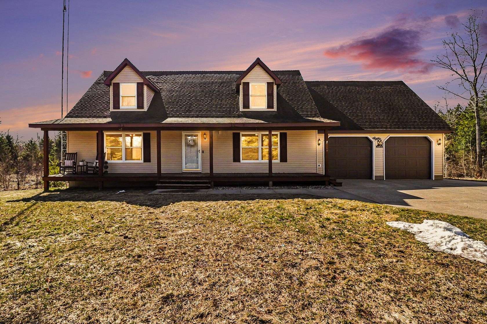 10 Acres of Land with Home for Sale in Scottville, Michigan