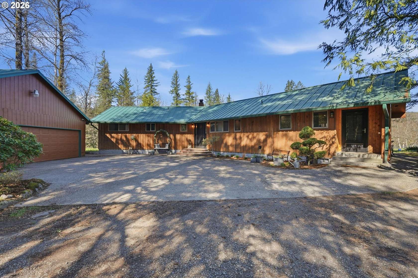 9.76 Acres of Land with Home for Sale in Sandy, Oregon