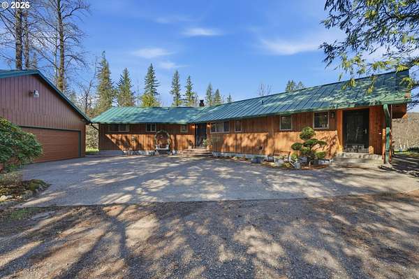 9.76 Acres of Land with Home for Sale in Sandy, Oregon