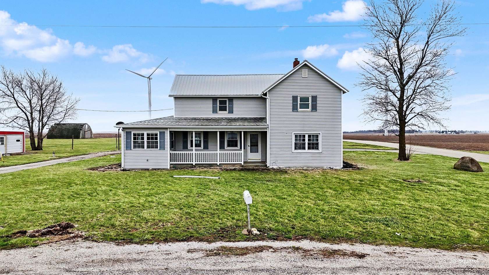 3 Acres of Land with Home for Sale in Penfield, Illinois