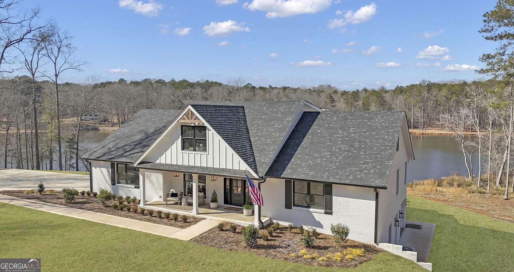 7.74 Acres of Land with Home for Lease in Fayetteville, Georgia