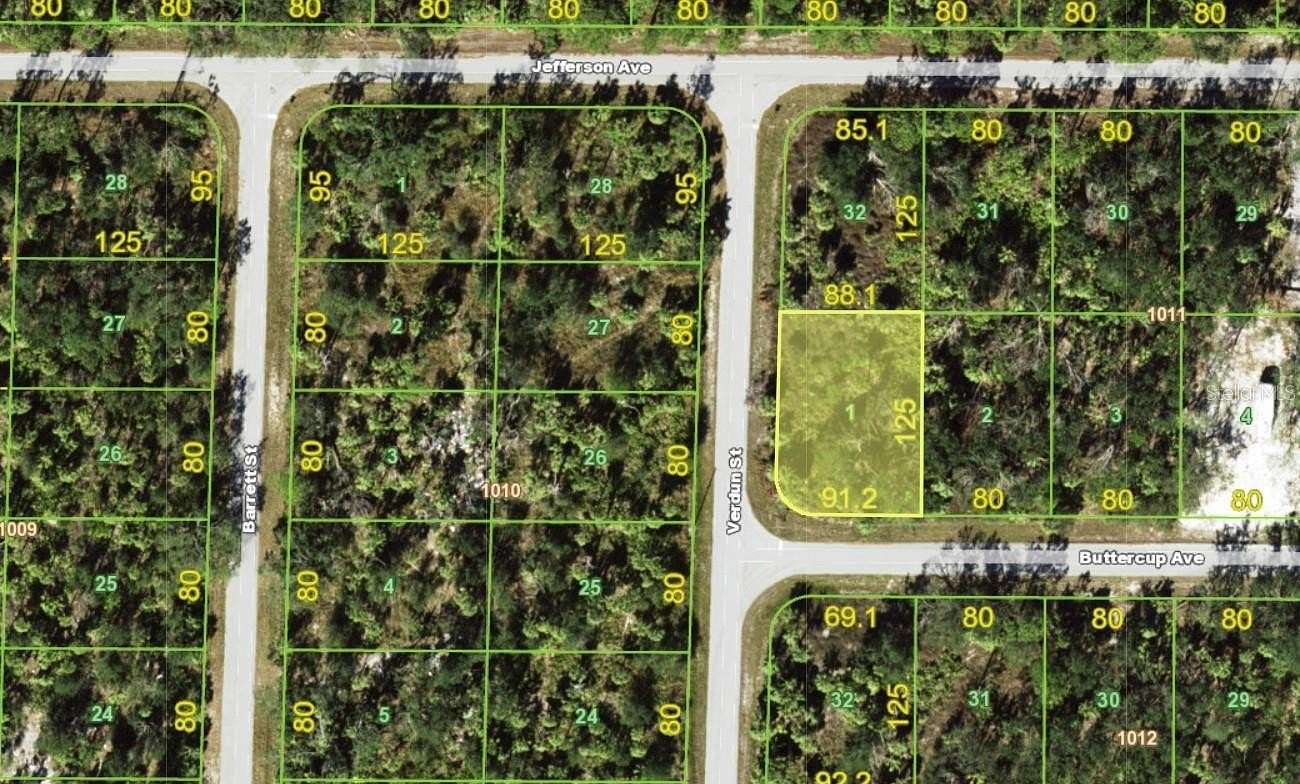 0.25 Acres of Land for Sale in Port Charlotte, Florida