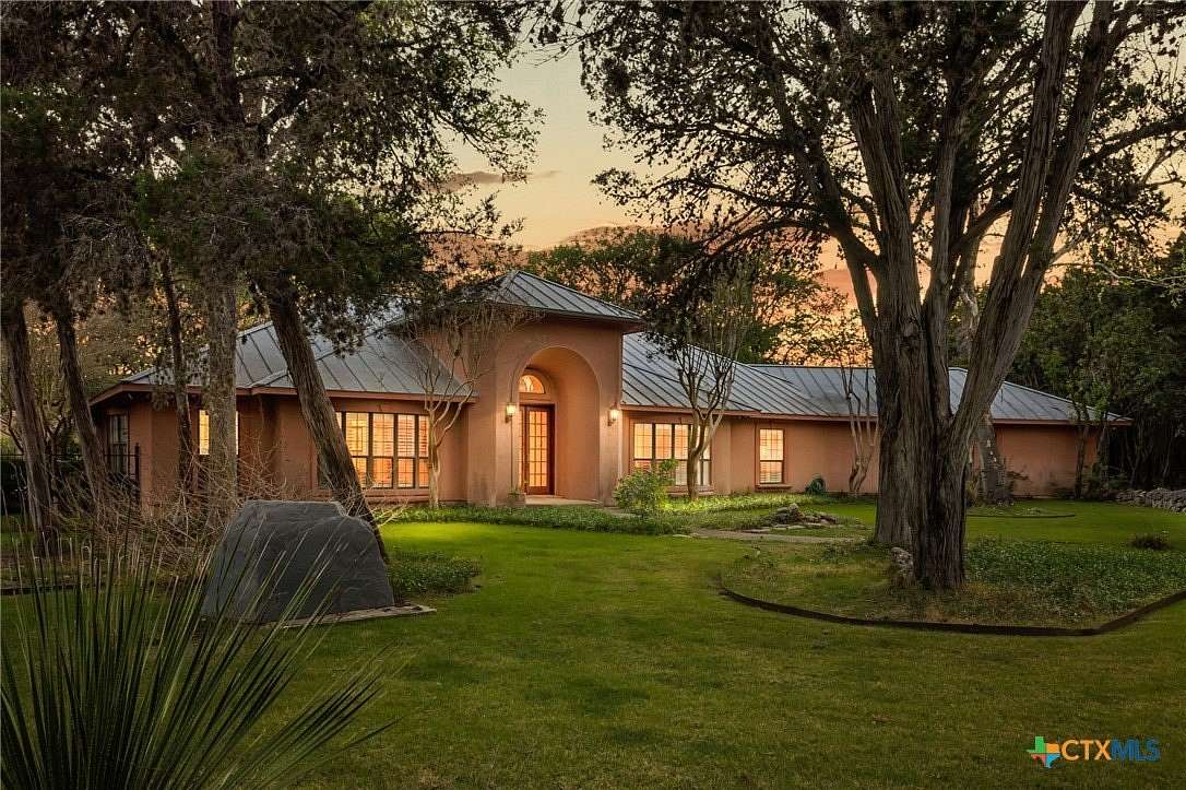 7.2 Acres of Land with Home for Sale in New Braunfels, Texas