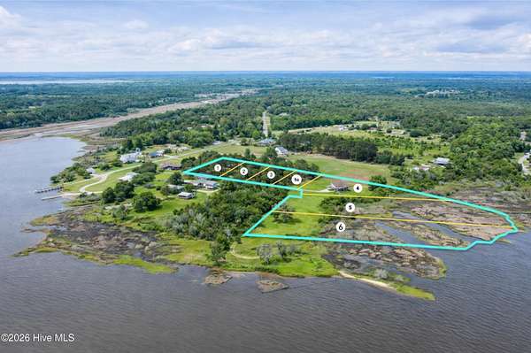 7.6 Acres of Land with Home for Sale in Sneads Ferry, North Carolina