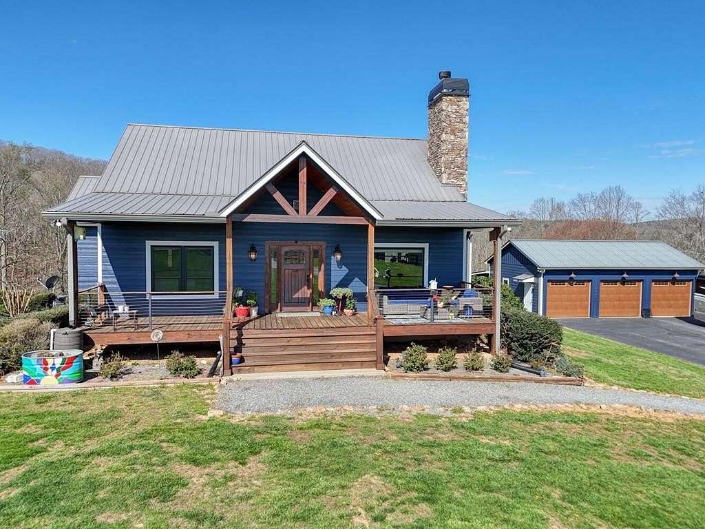 10 Acres of Land with Home for Sale in Blairsville, Georgia