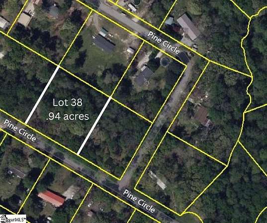 0.9 Acres of Residential Land for Sale in Pelzer, South Carolina