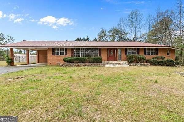 6 Acres of Land with Home for Sale in Franklin, Georgia