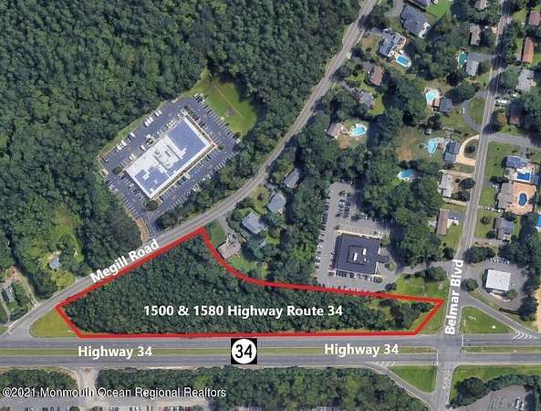2.83 Acres of Commercial Land for Sale in Wall Township, New Jersey