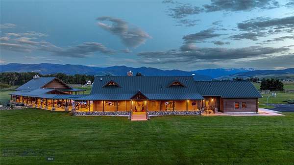 55.1 Acres of Land with Home for Sale in Gallatin Gateway, Montana