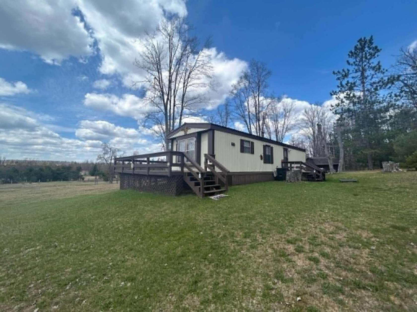 5 Acres of Land with Home for Sale in Fairview, Michigan