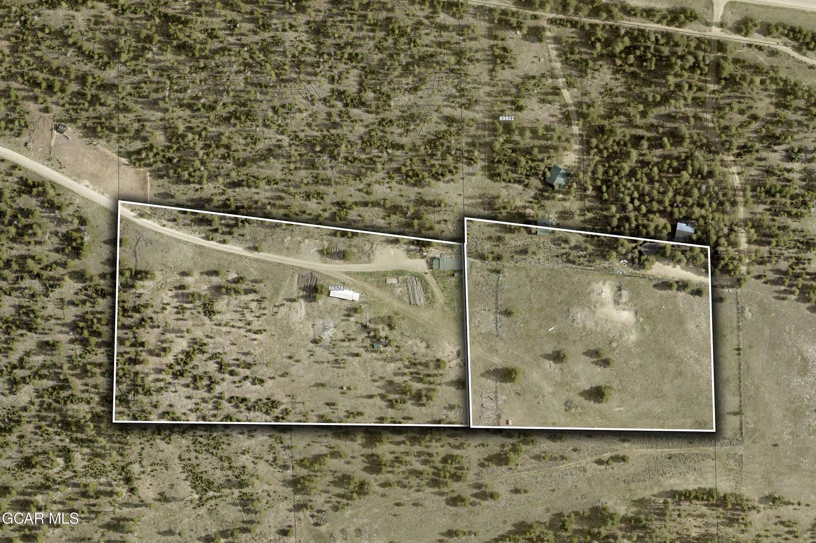 6.64 Acres of Land with Home for Sale in Tabernash, Colorado