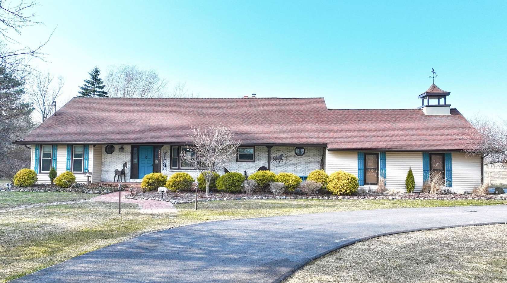 10.9 Acres of Land with Home for Sale in Hemlock, Michigan