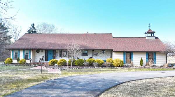 10.9 Acres of Land with Home for Sale in Hemlock, Michigan