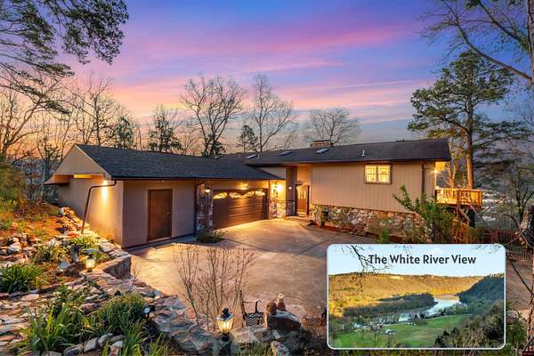 5.66 Acres of Land with Home for Sale in Norfork, Arkansas