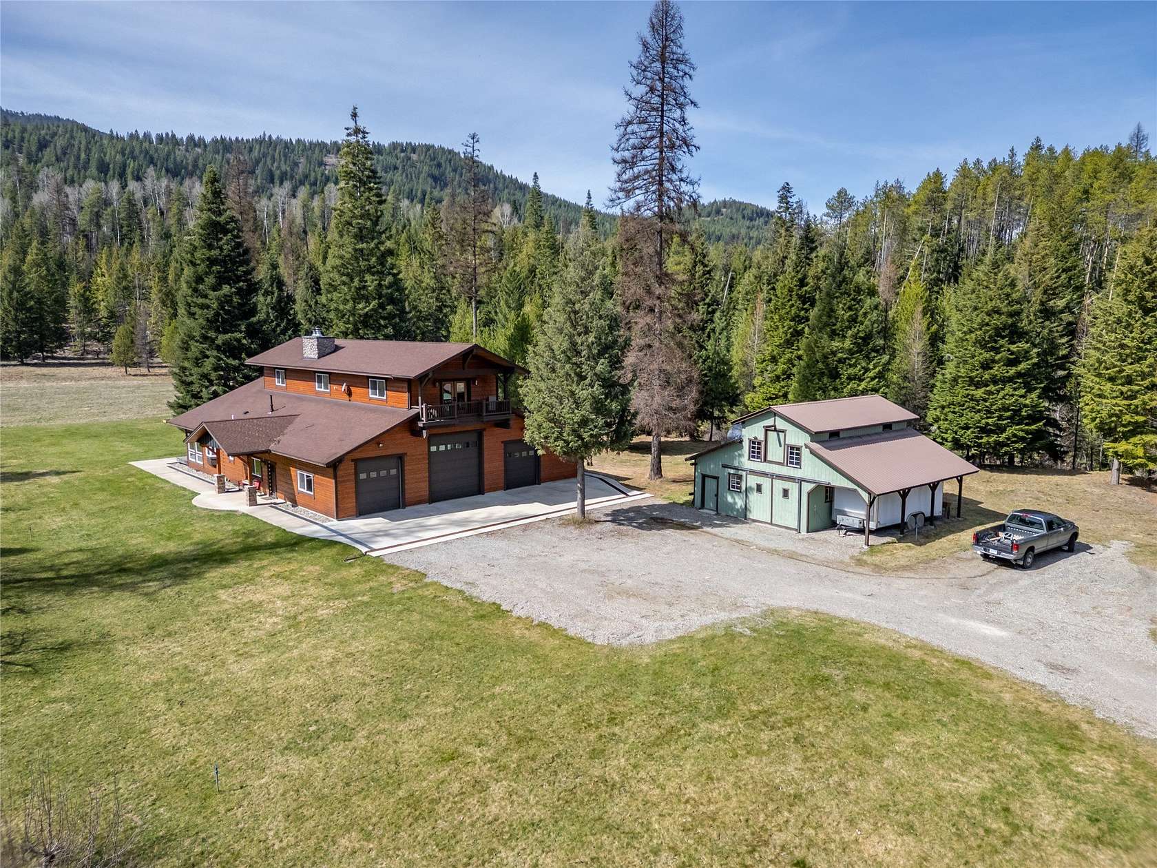 27.9 Acres of Agricultural Land with Home for Sale in Troy, Montana