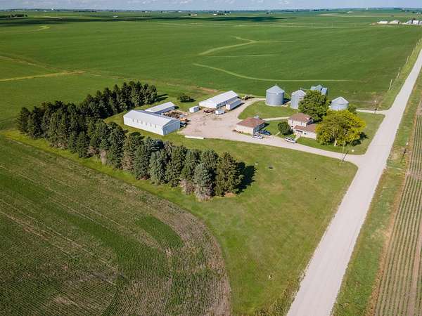 5 Acres of Land with Home for Sale in Grundy Center, Iowa