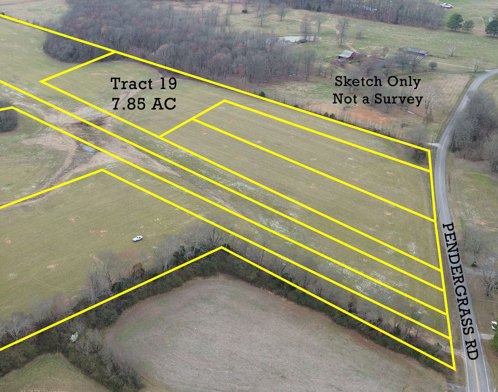 7.85 Acres of Land for Auction in Flintville, Tennessee