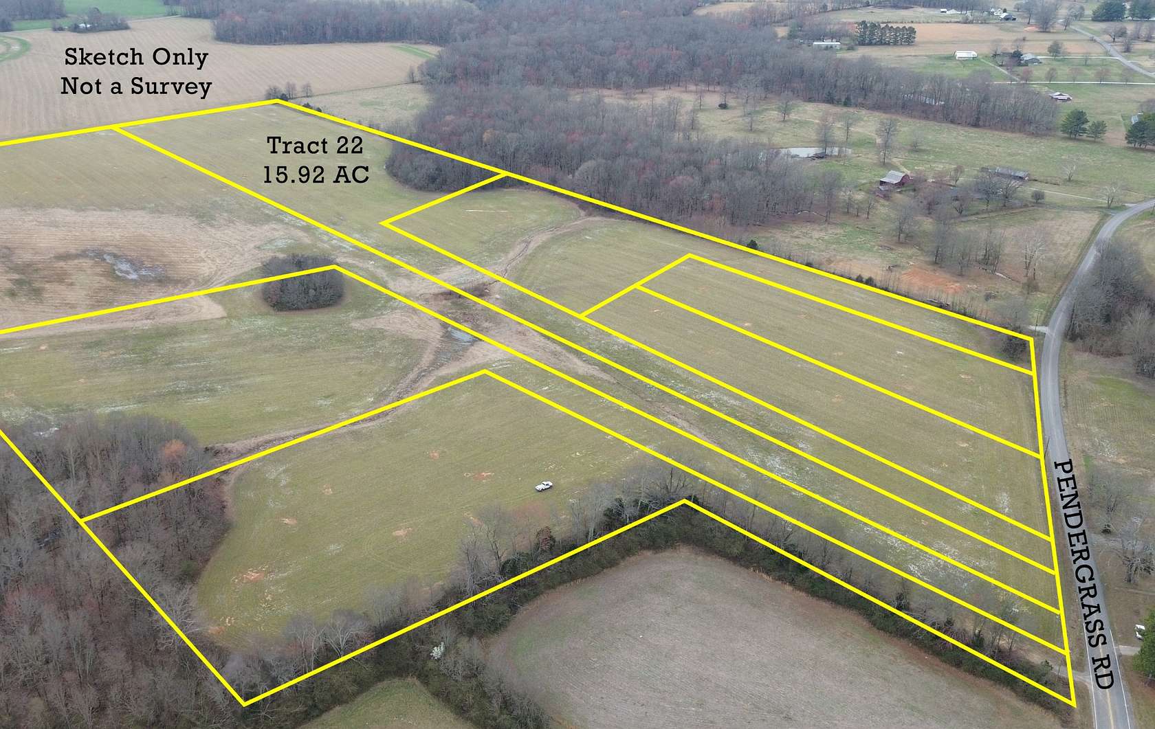 16 Acres of Land for Auction in Flintville, Tennessee