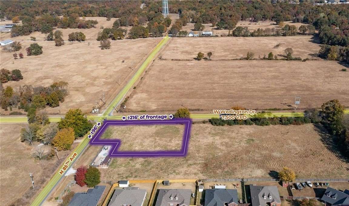 0.94 Acres of Commercial Land for Sale in Fayetteville, Arkansas