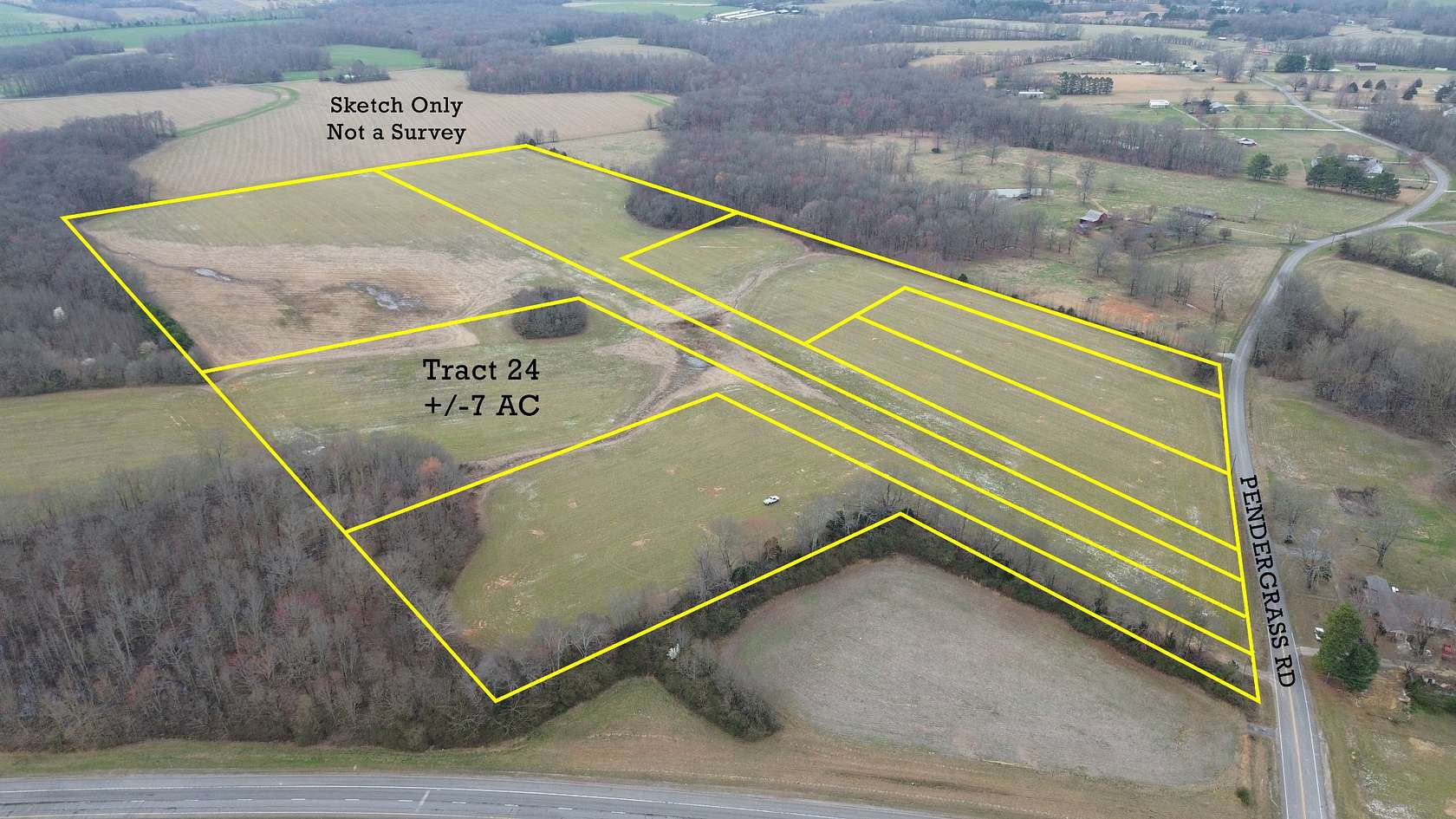 7.17 Acres of Land for Auction in Flintville, Tennessee