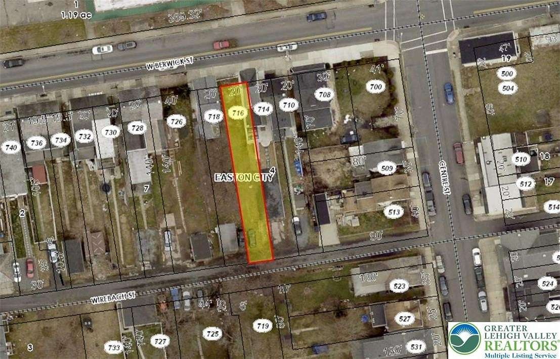 0.07 Acres of Land for Sale in Easton, Pennsylvania