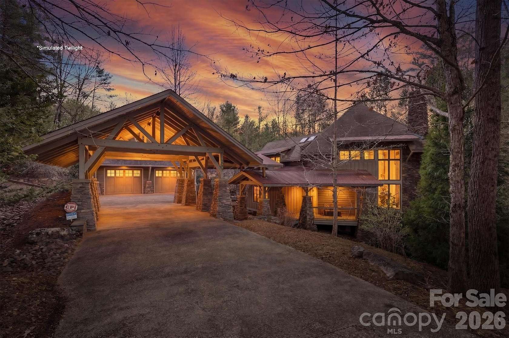 2.17 Acres of Land with Home for Sale in Nebo, North Carolina