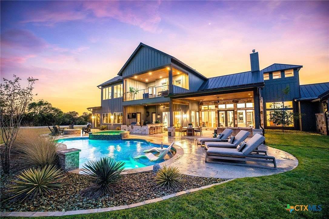 30.7 Acres of Land with Home for Sale in New Braunfels, Texas