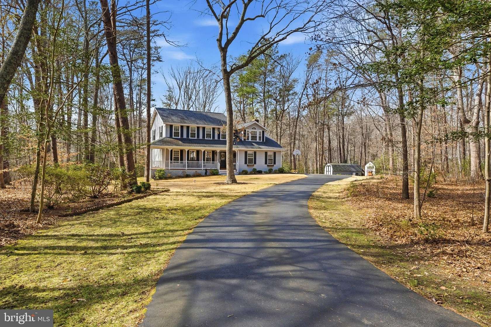 2.1 Acres of Land with Home for Sale in St. Leonard, Maryland