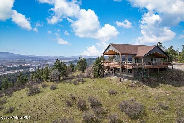 10.2 Acres of Land with Home for Sale in Hauser, Idaho