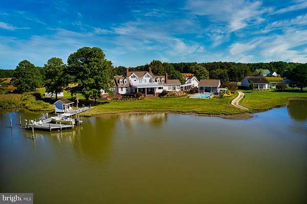 146 Acres of Agricultural Land with Home for Sale in Royal Oak, Maryland