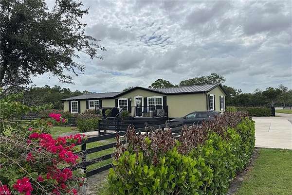 5 Acres of Land with Home for Sale in Alva, Florida