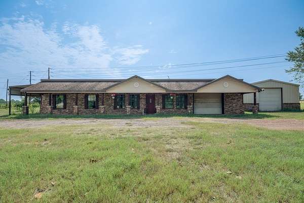 5 Acres of Land with Home for Sale in Grapeland, Texas