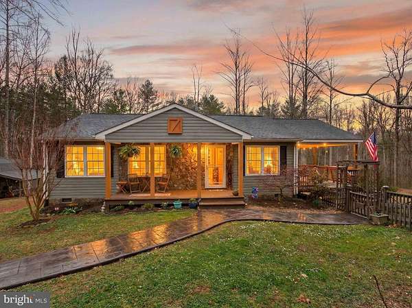 3.56 Acres of Land with Home for Sale in Haywood, Virginia