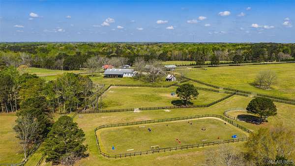 32 Acres of Agricultural Land with Home for Sale in Tallassee, Alabama